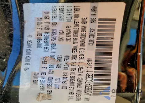 2012 Mazda Cx-9 z USA, uszkodzony, nr VIN JM3TB3DA7C0355111